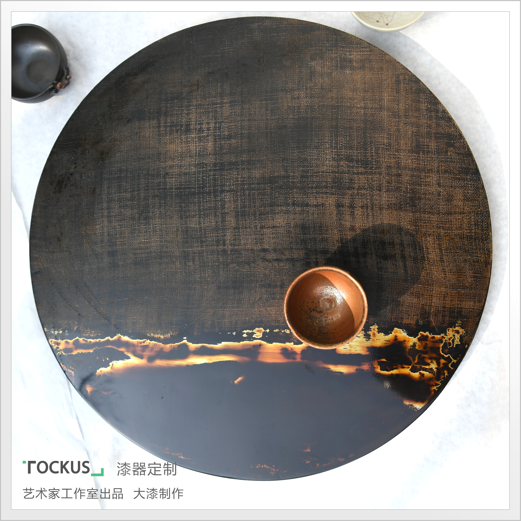 teahouse，tea tray，manual，Lacquer，Leisure，