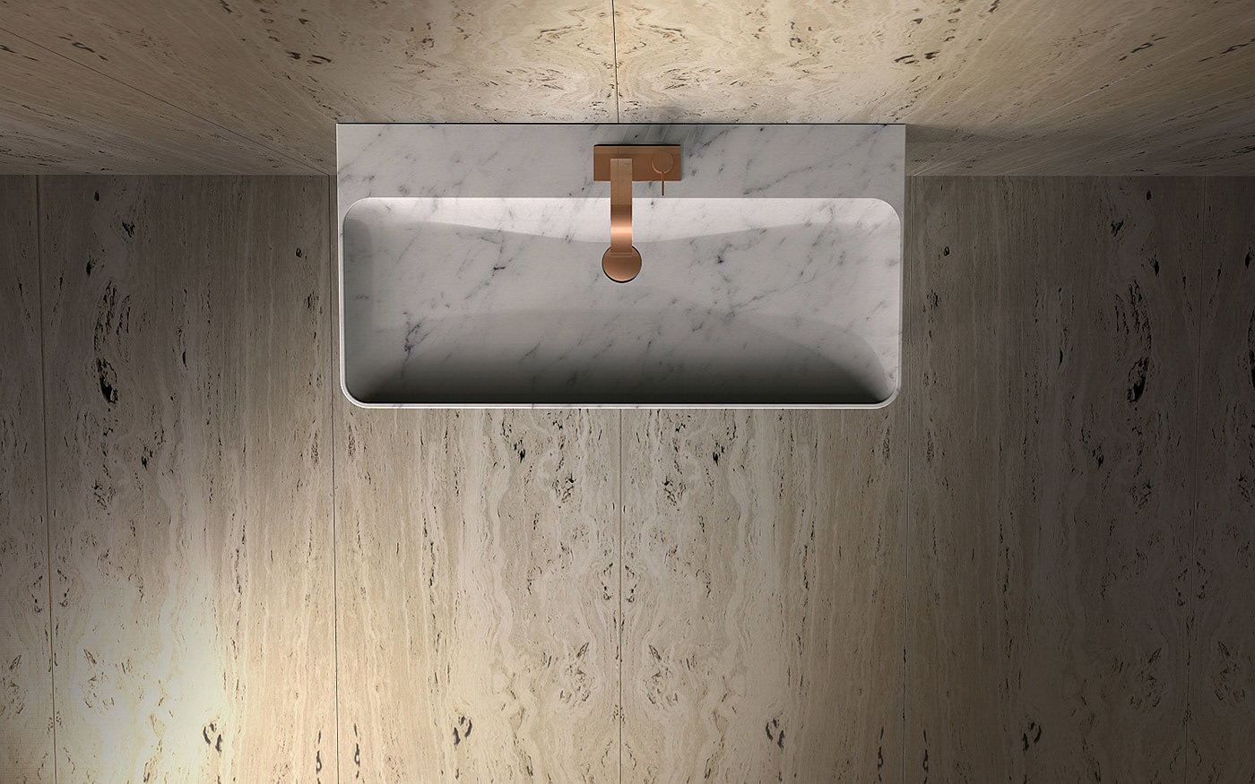 Wash basin，bathroom，Marble，woodiness，Fiji，