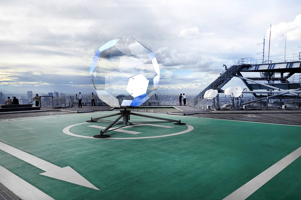 Art installation，Kaleidoscope，Fresnel lens，