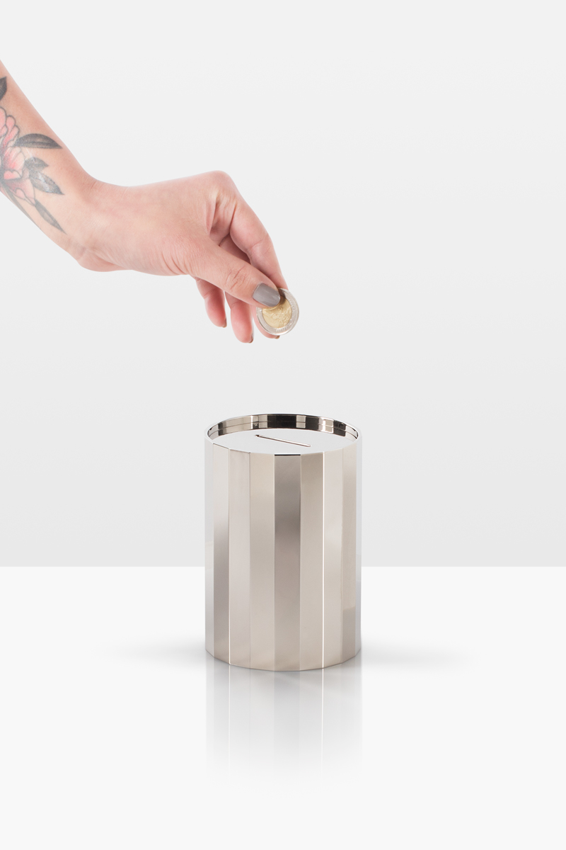 HIMITSU，Metal，Piggy bank，