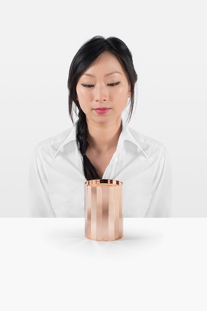 HIMITSU，Metal，Piggy bank，