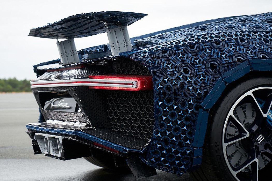 乐高，汽车，Bugatti Chiron，积木，