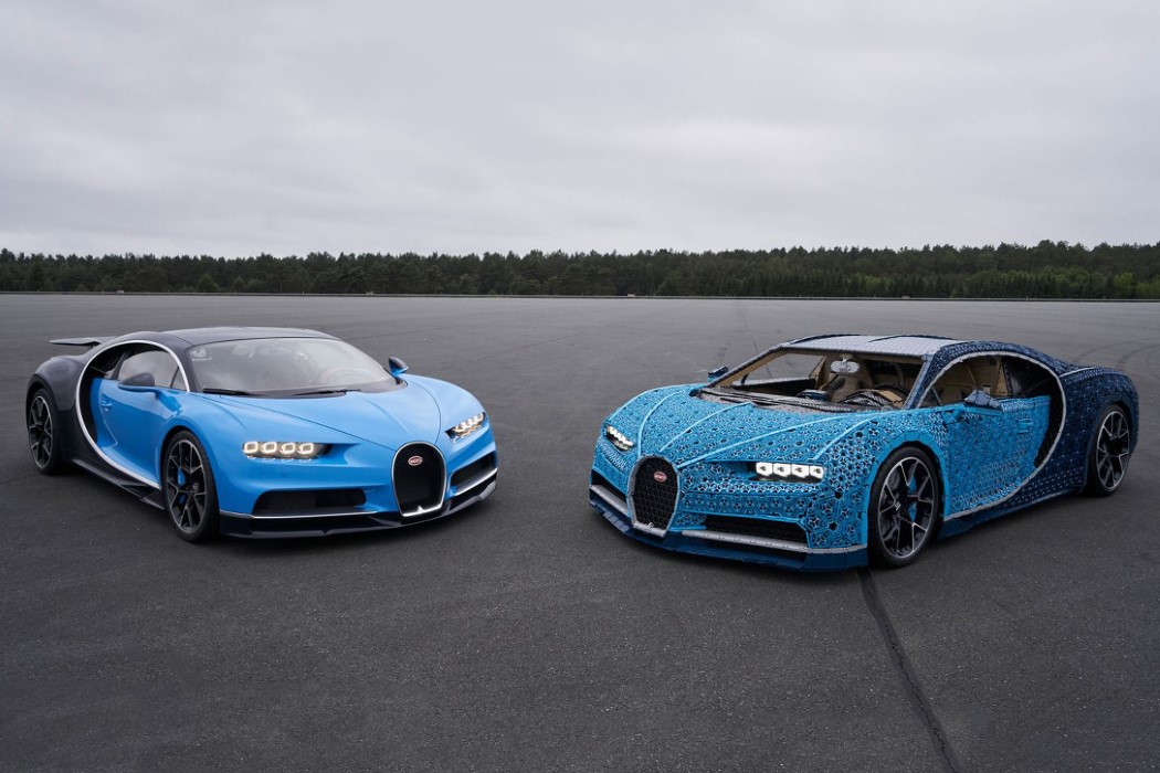 Lego，automobile，Bugatti Chiron，Building blocks，