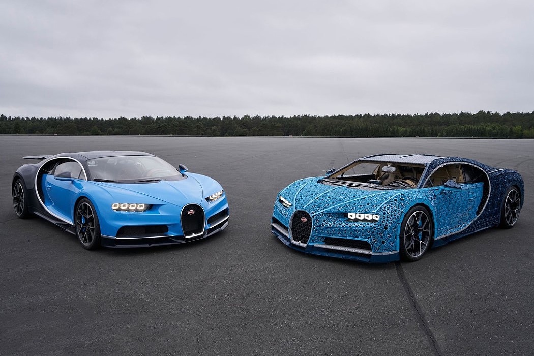 乐高，汽车，Bugatti Chiron，积木，