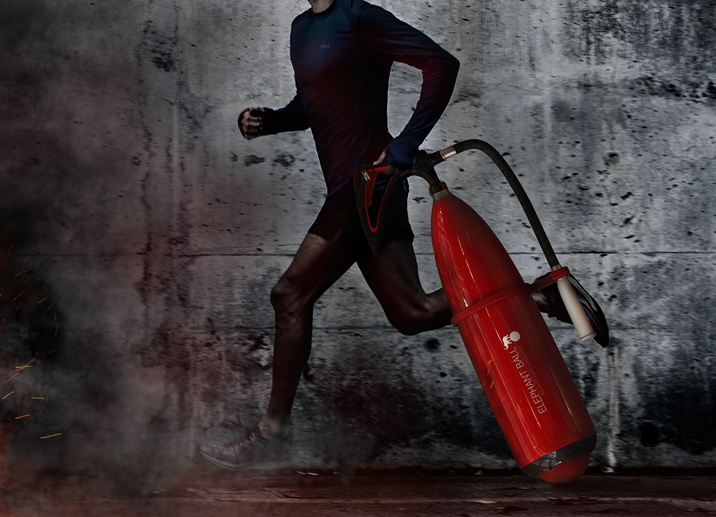 Fire Extinguisher，ELEPHANT BALL，Fire fighting tools，industrial design，