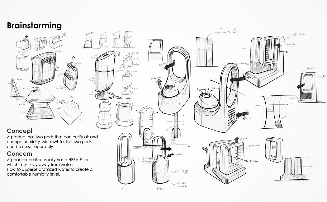 P&H，空气净化器，加湿器，家用电器，