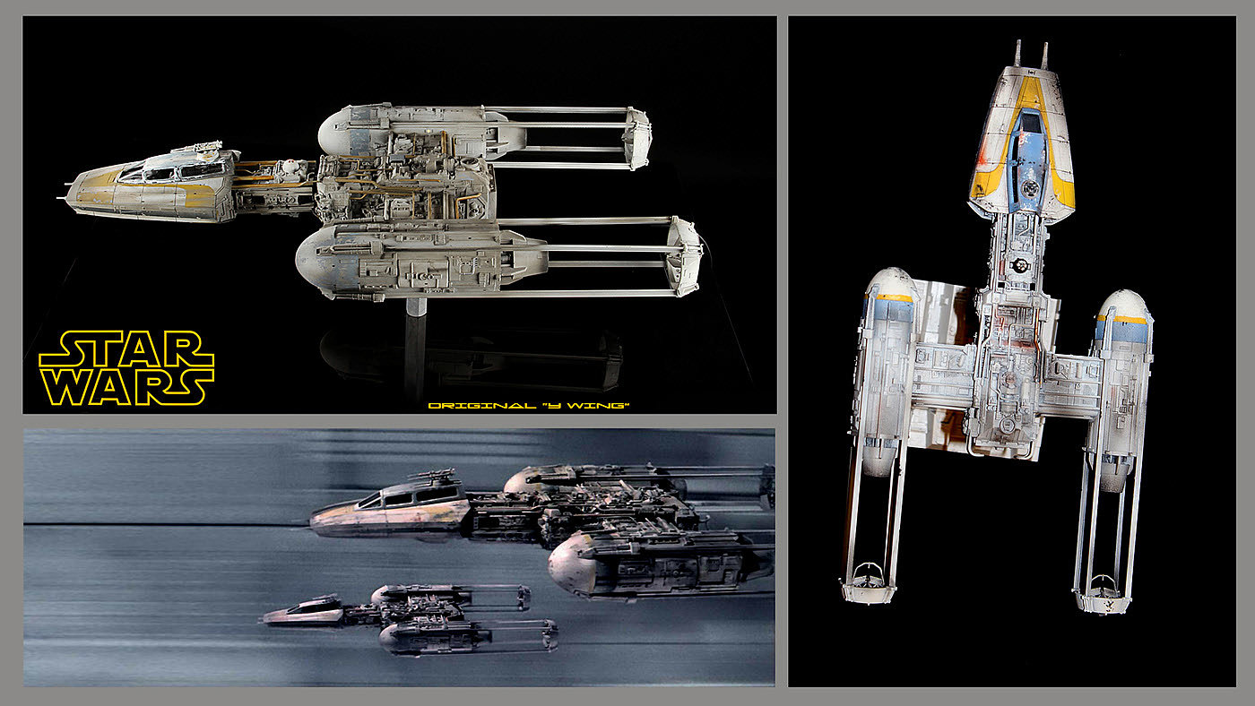 Star Wars，星际大战，Y-wing，Encho Enchev，