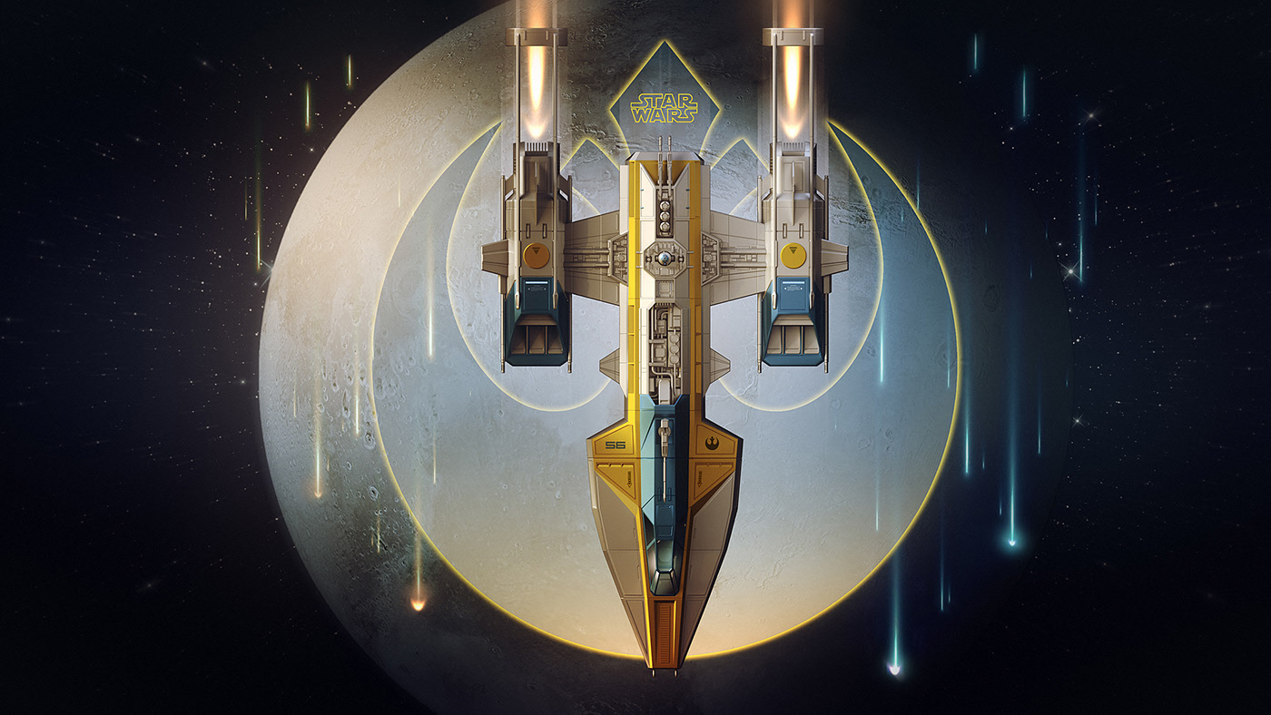 Star Wars，Star Wars，Y-wing，I fill Enchev，