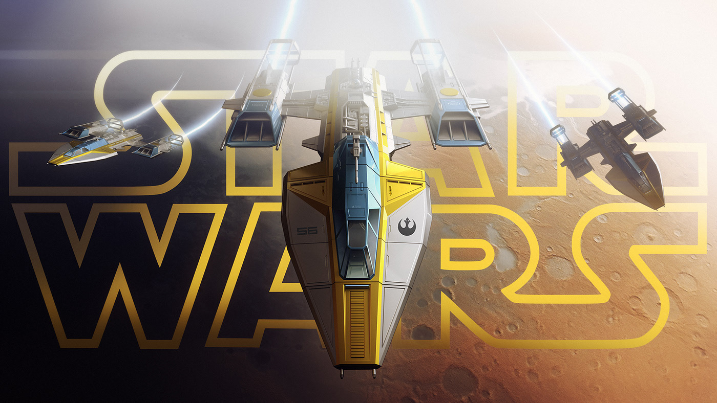 Star Wars，Star Wars，Y-wing，I fill Enchev，