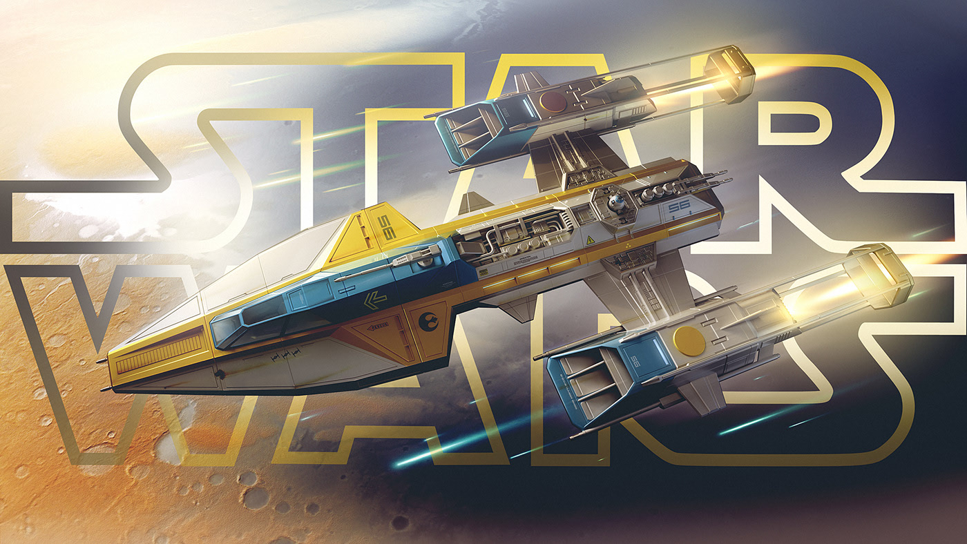 Star Wars，Star Wars，Y-wing，I fill Enchev，