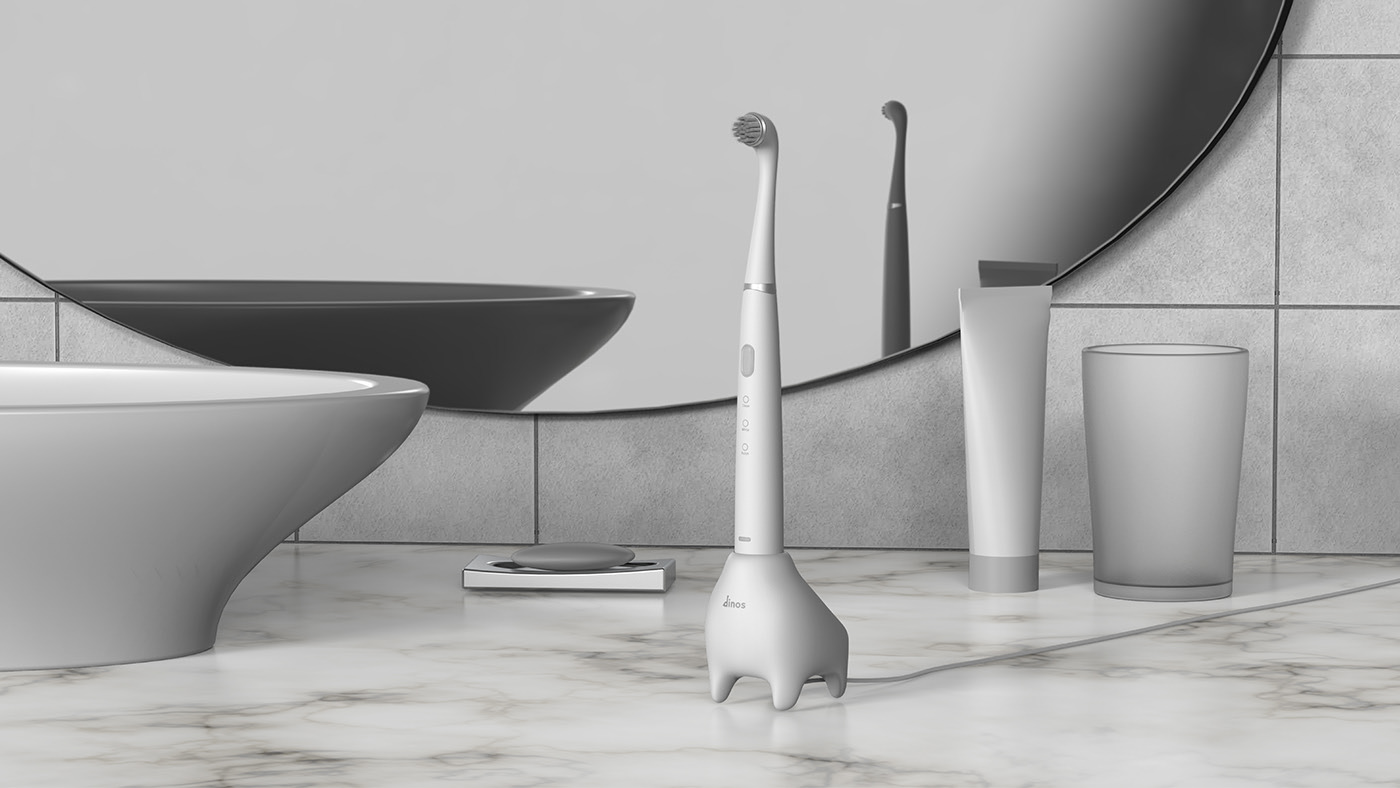 BK Hwang，dinosaur，Electric，toothbrush，Tell us，