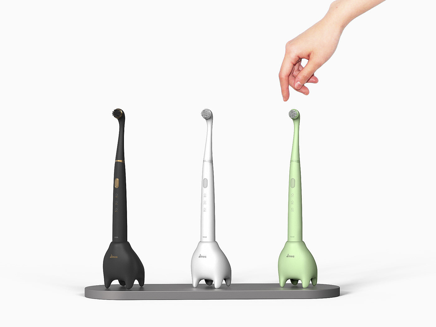 BK Hwang，dinosaur，Electric，toothbrush，Tell us，