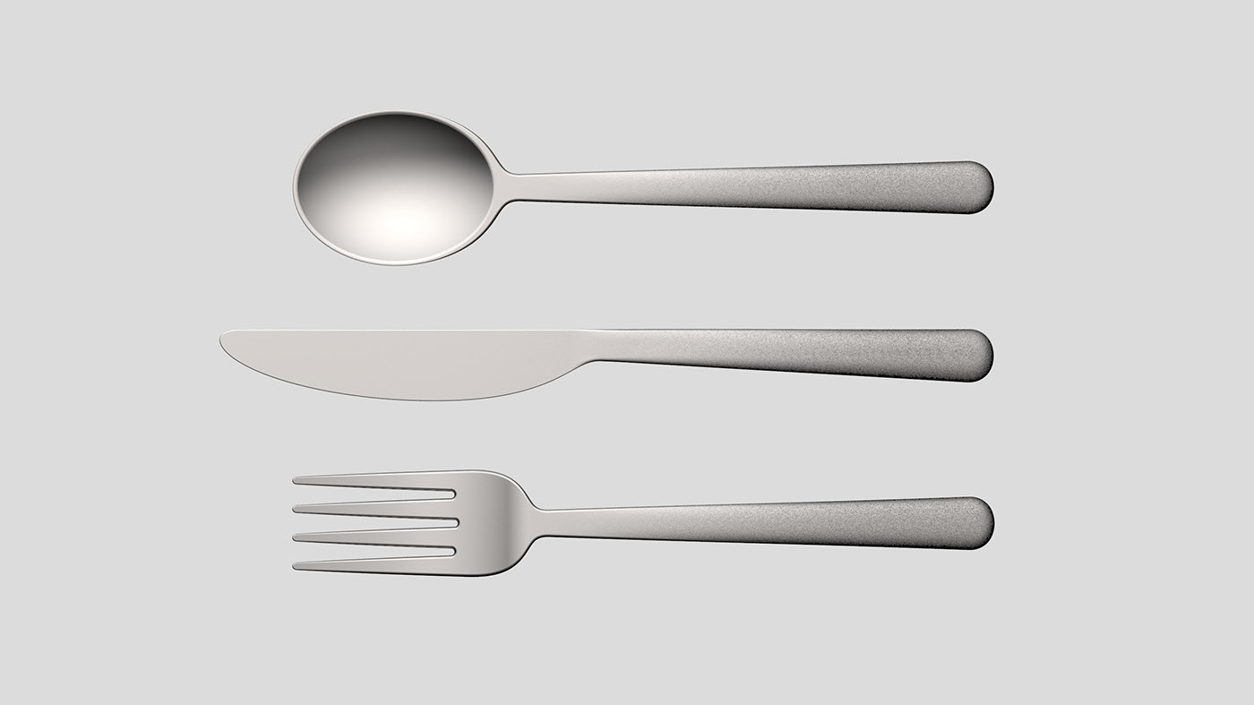 Gradient Flatware，tableware，cmf，