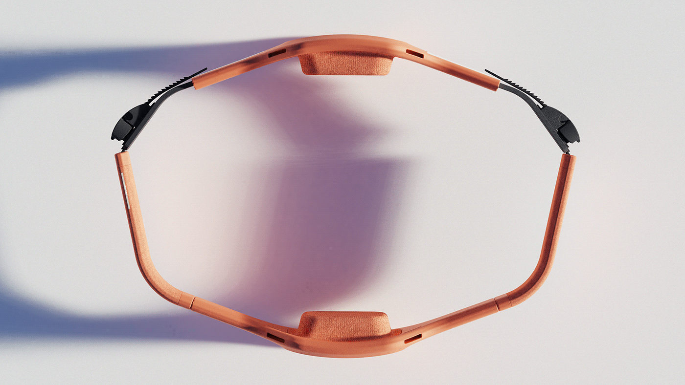 Stu Cole，If gold medal design award，Brace，Congenital thoracic deformity in children，Bracket，Carinatum pectus，orange，