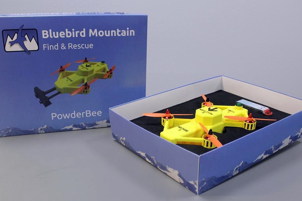 Powderbee，UAV，rescue，avalanche，