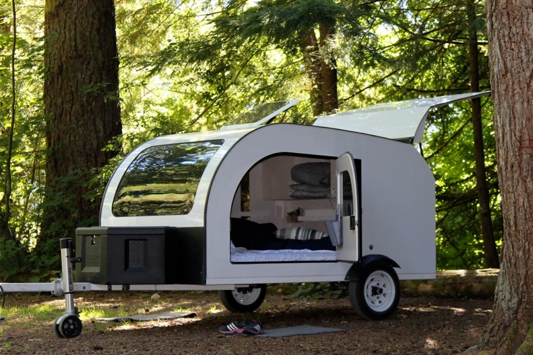 DROPLET，Trailer，camping，trailer，Teardrop Camping，