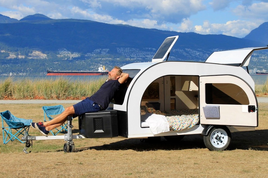 DROPLET，Trailer，camping，trailer，Teardrop Camping，