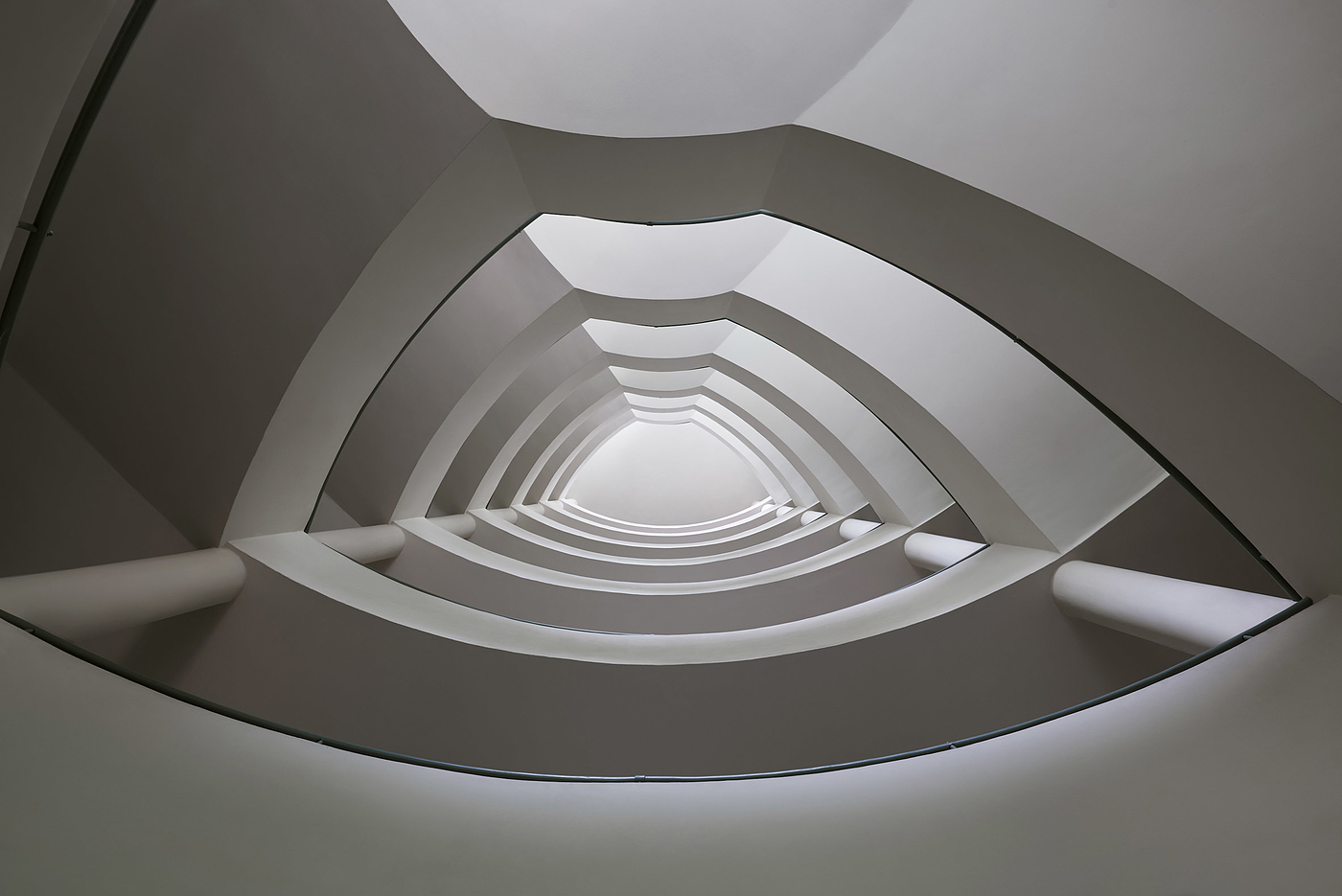 Photography，stairs，Spiral，Balint Alovits，Time Machine，