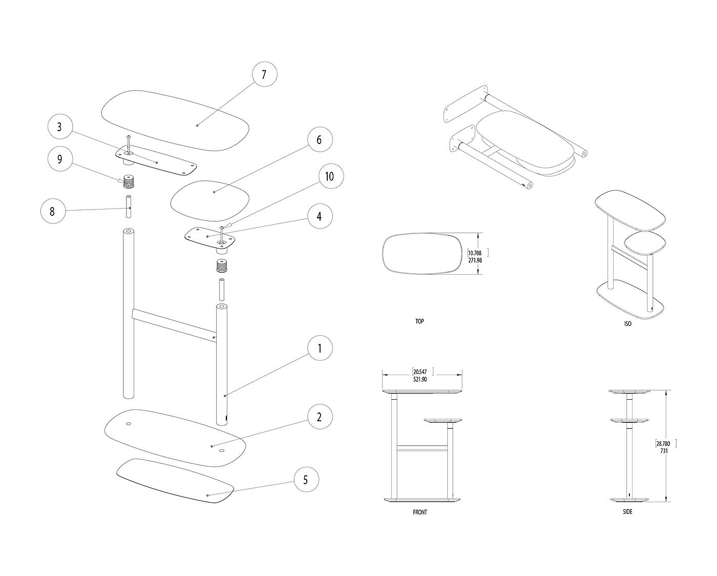 chair，practical，multi-function，environment protection，