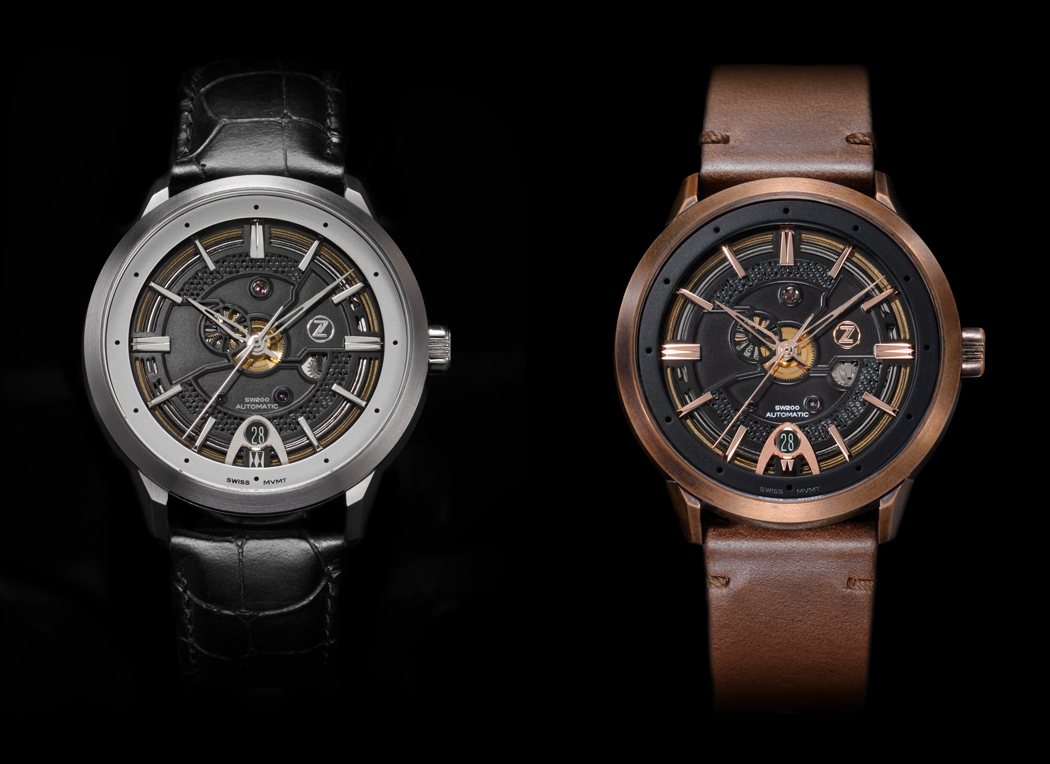 Space stone，Mechanical watch，Wrist watch，Green，