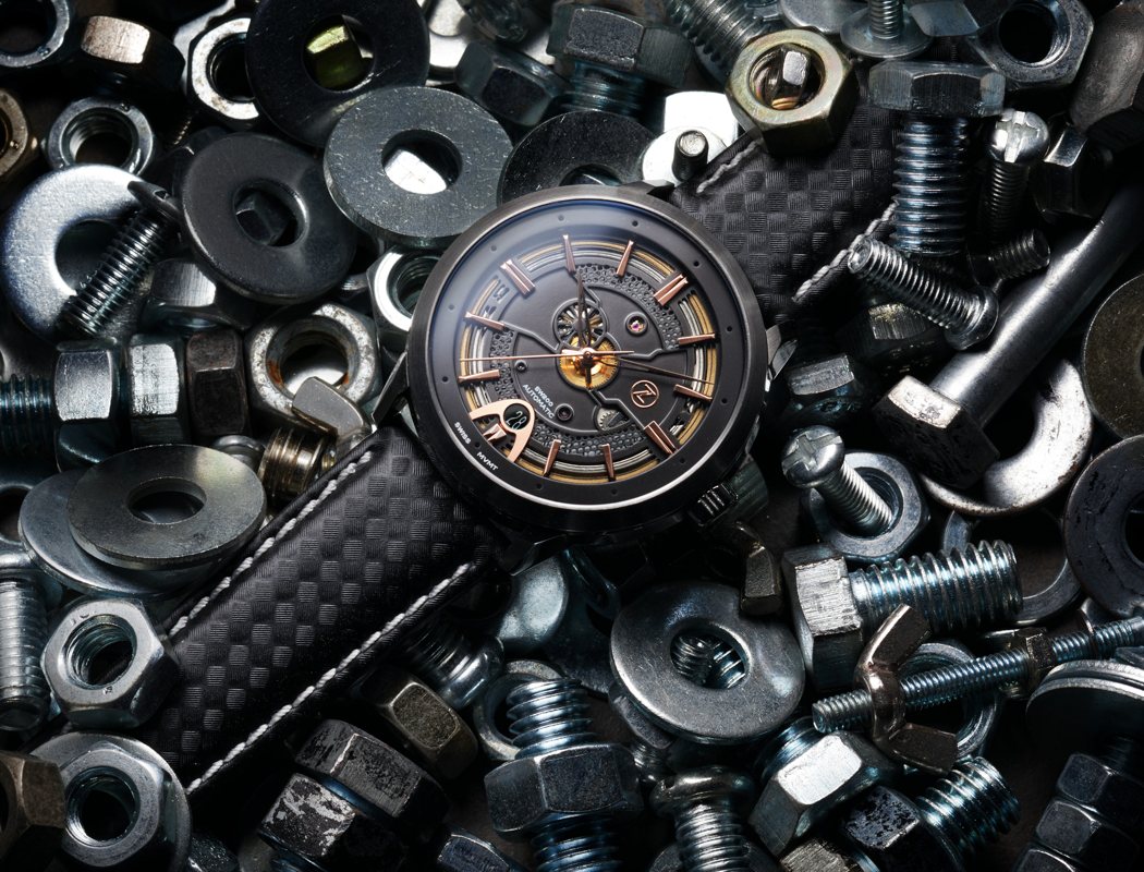 Space stone，Mechanical watch，Wrist watch，Green，