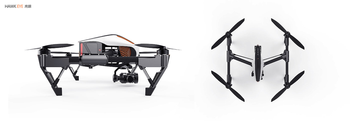 keyshot，rhino，Design process，UAV，