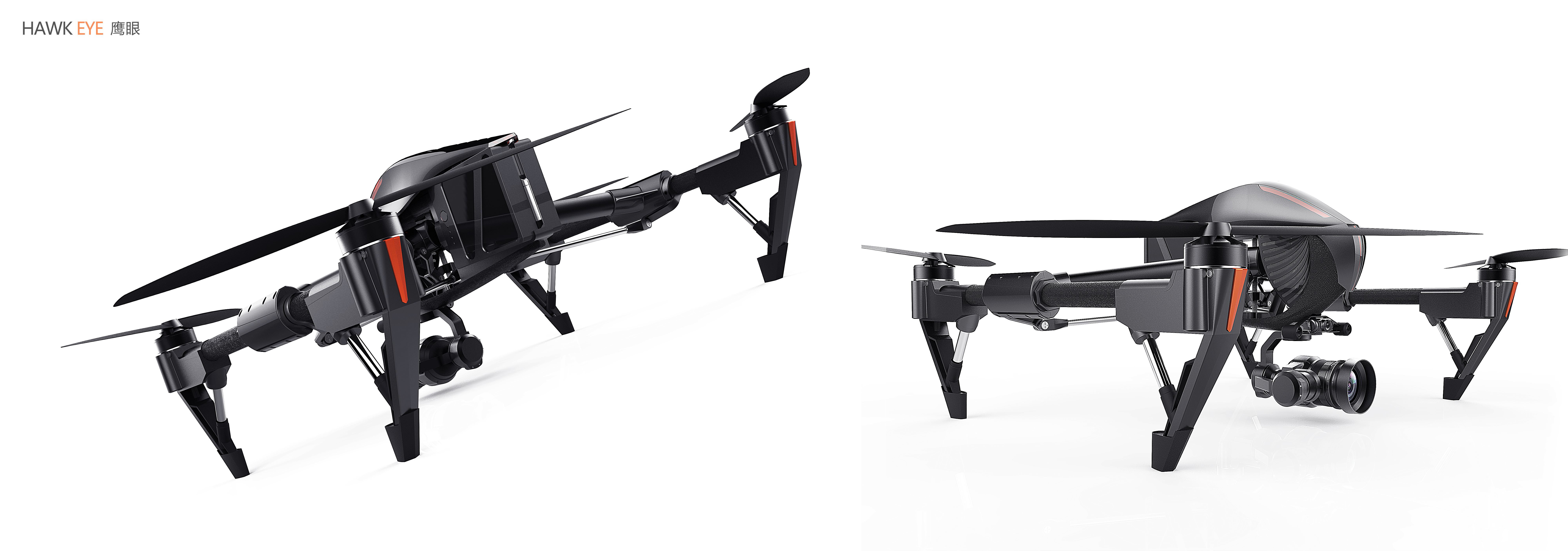 keyshot，rhino，Design process，UAV，