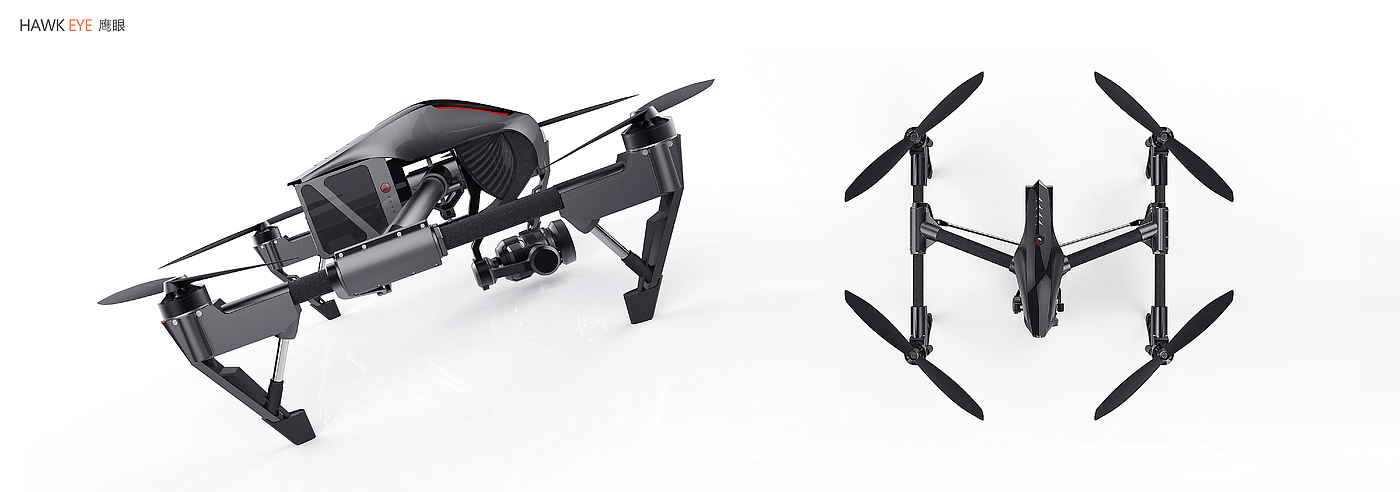 keyshot，rhino，Design process，UAV，