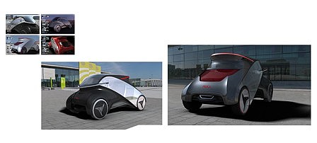 streamline，Electric vehicle，conceptual design，