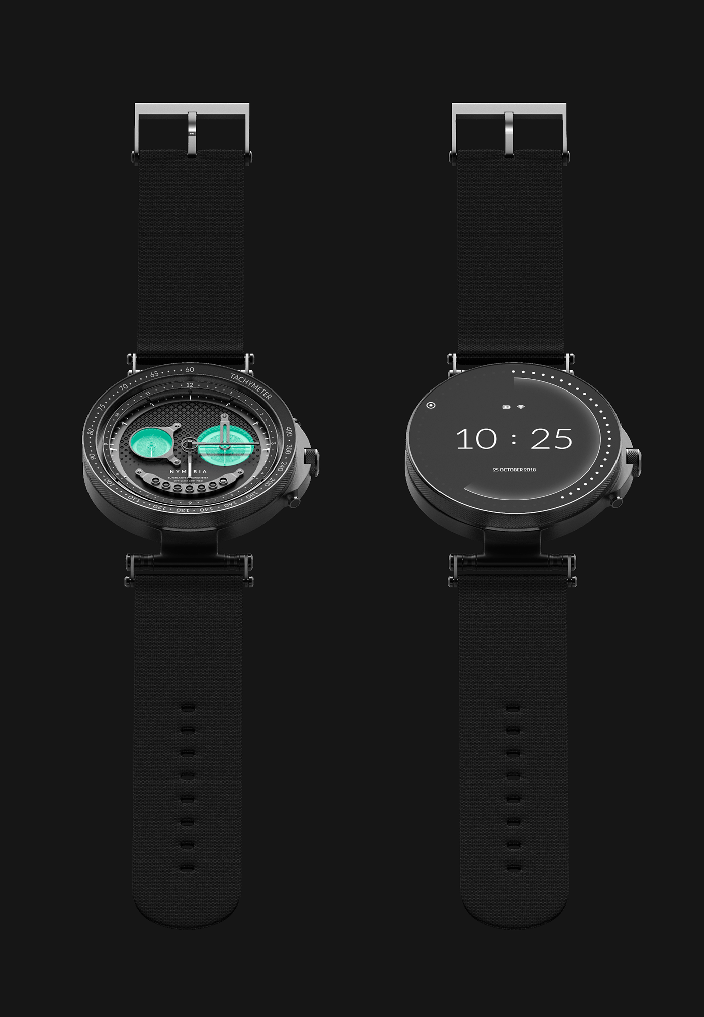 NYMERIA，Wrist watch，Wristwatch，industrial design，