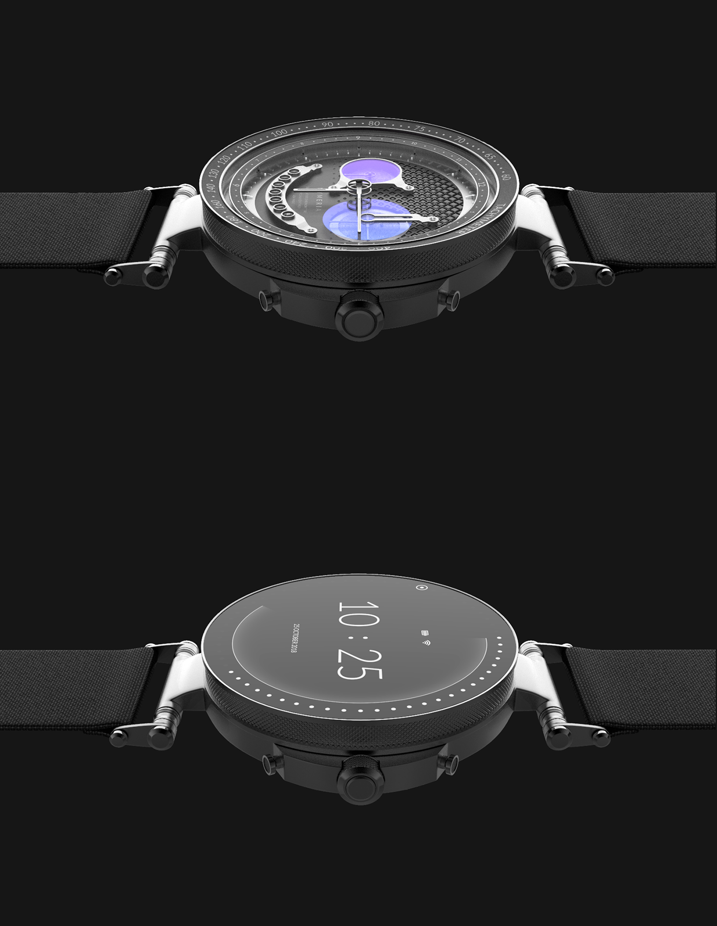 NYMERIA，Wrist watch，Wristwatch，industrial design，