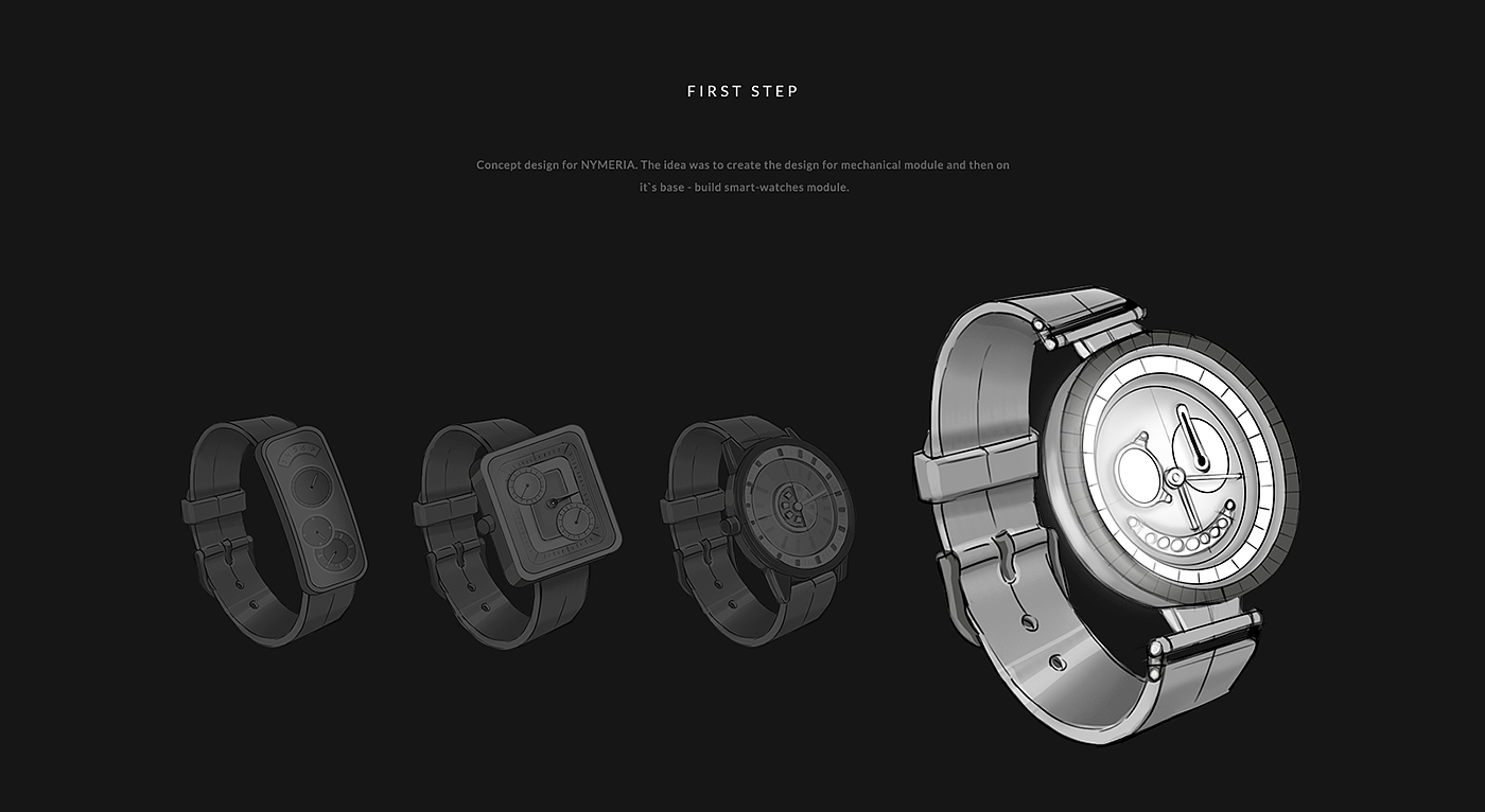 NYMERIA，Wrist watch，Wristwatch，industrial design，