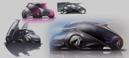 streamline，Electric vehicle，conceptual design，