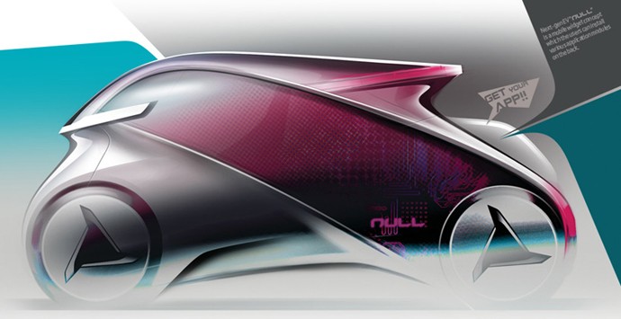 streamline，Electric vehicle，conceptual design，