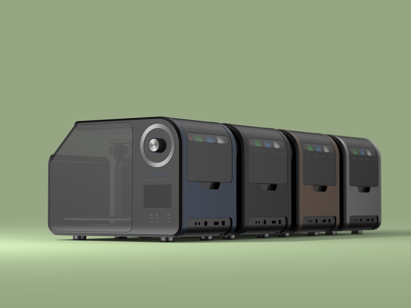 Easy to operate，black，Four colors，3D printer，