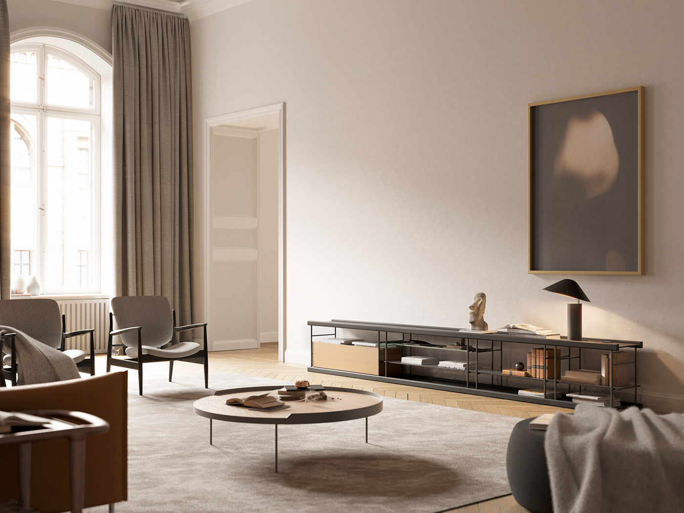 coat hanger，bookshelf，Table，multi-function，