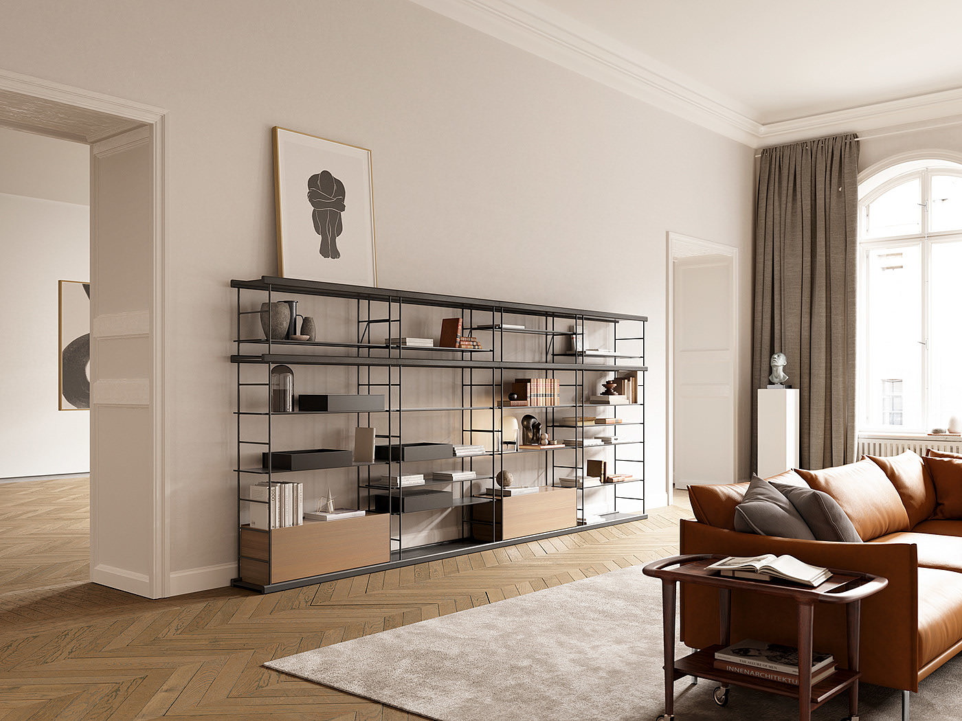 coat hanger，bookshelf，Table，multi-function，