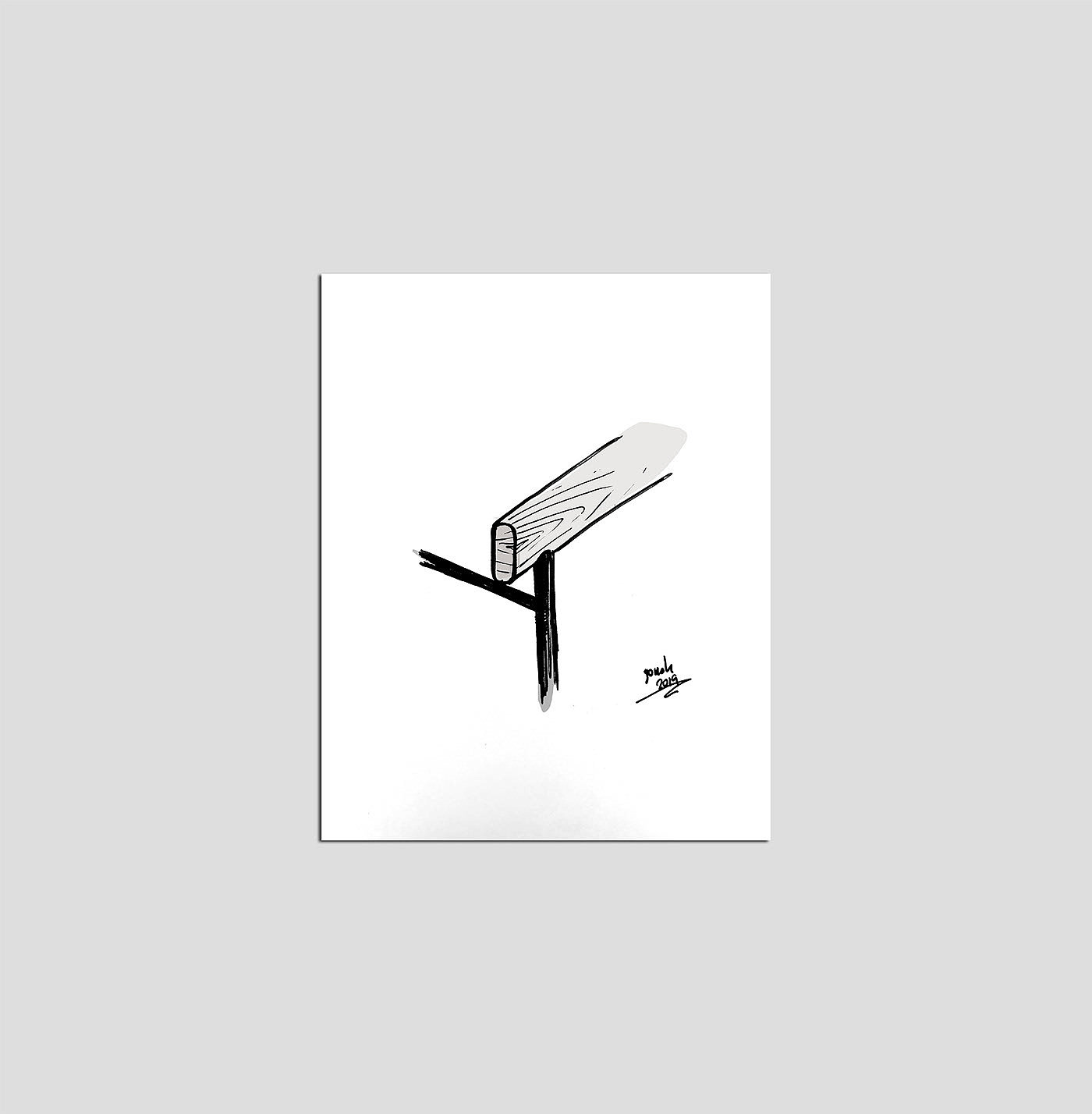 coat hanger，bookshelf，Table，multi-function，