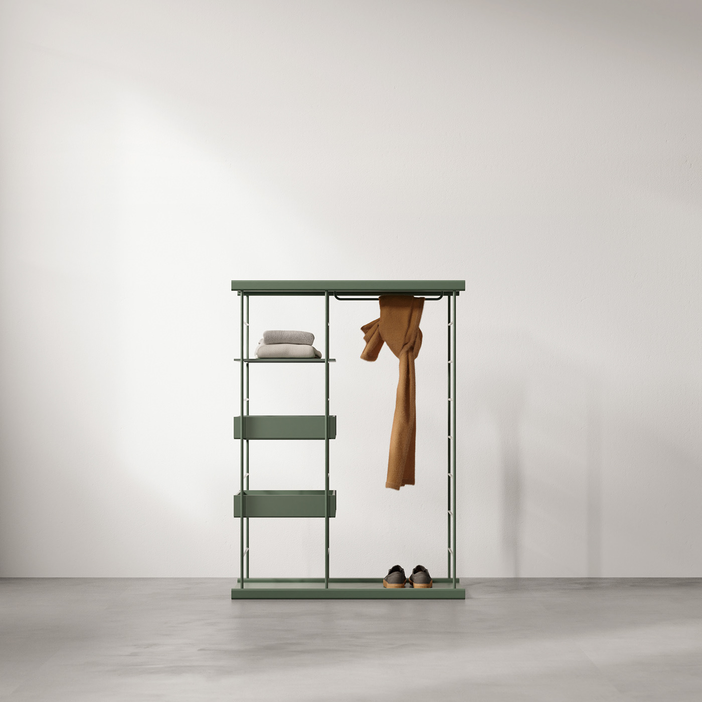 coat hanger，bookshelf，Table，multi-function，