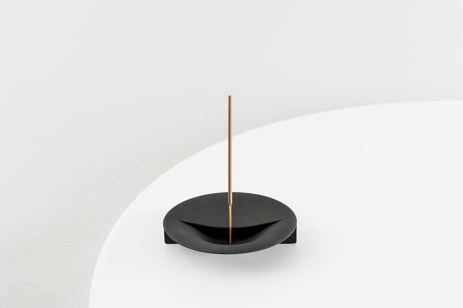 Incense burner，ashtray，3D printing，delicate，black，