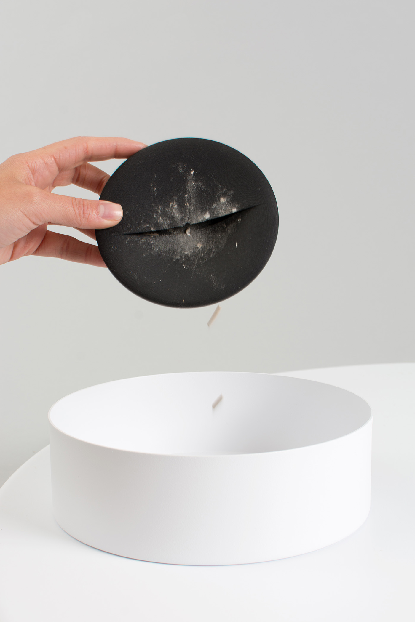 Incense burner，ashtray，3D printing，delicate，black，