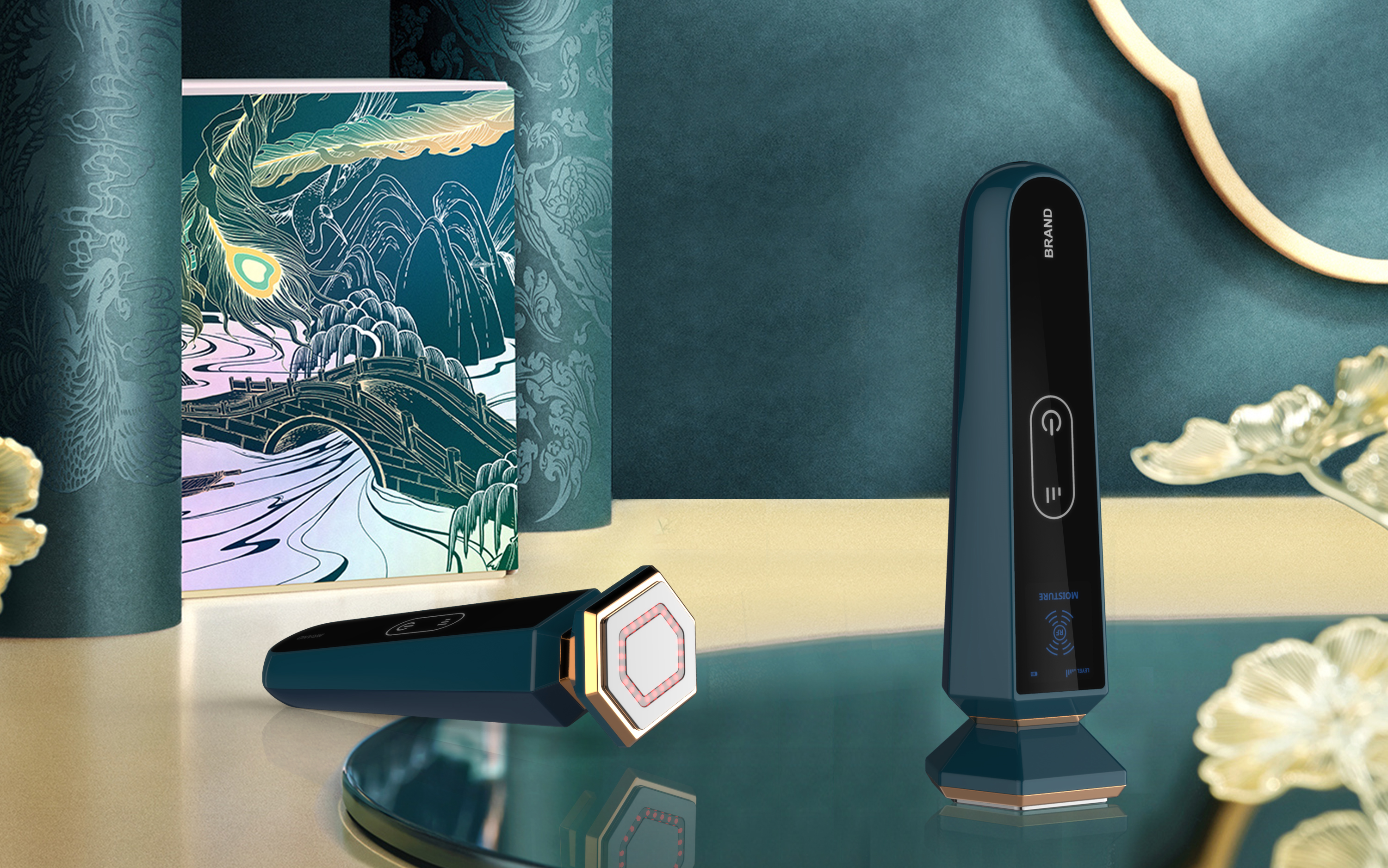 concise，fashion，science and technology，cosmetology，Sense of design，