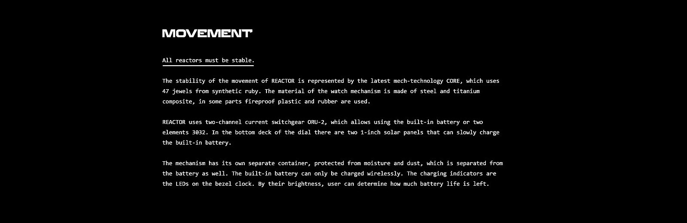 Mechanics，Wristwatch，reactor，