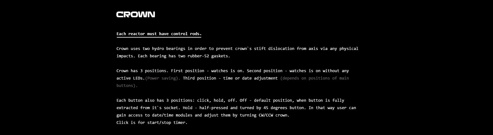 Mechanics，Wristwatch，reactor，