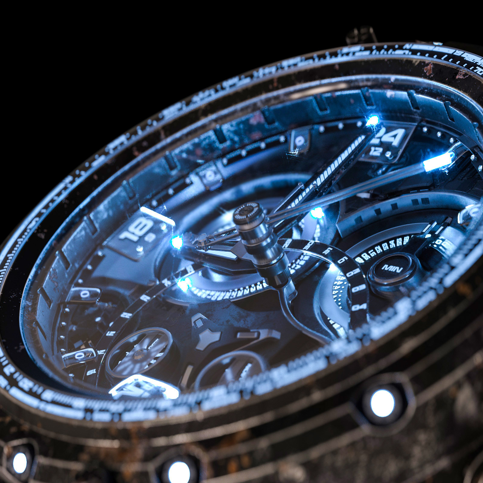 Mechanics，Wristwatch，reactor，