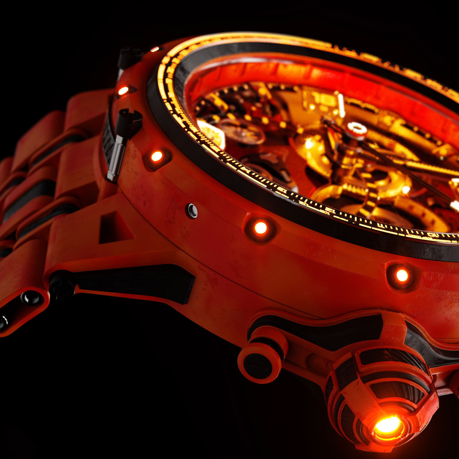 Mechanics，Wristwatch，reactor，