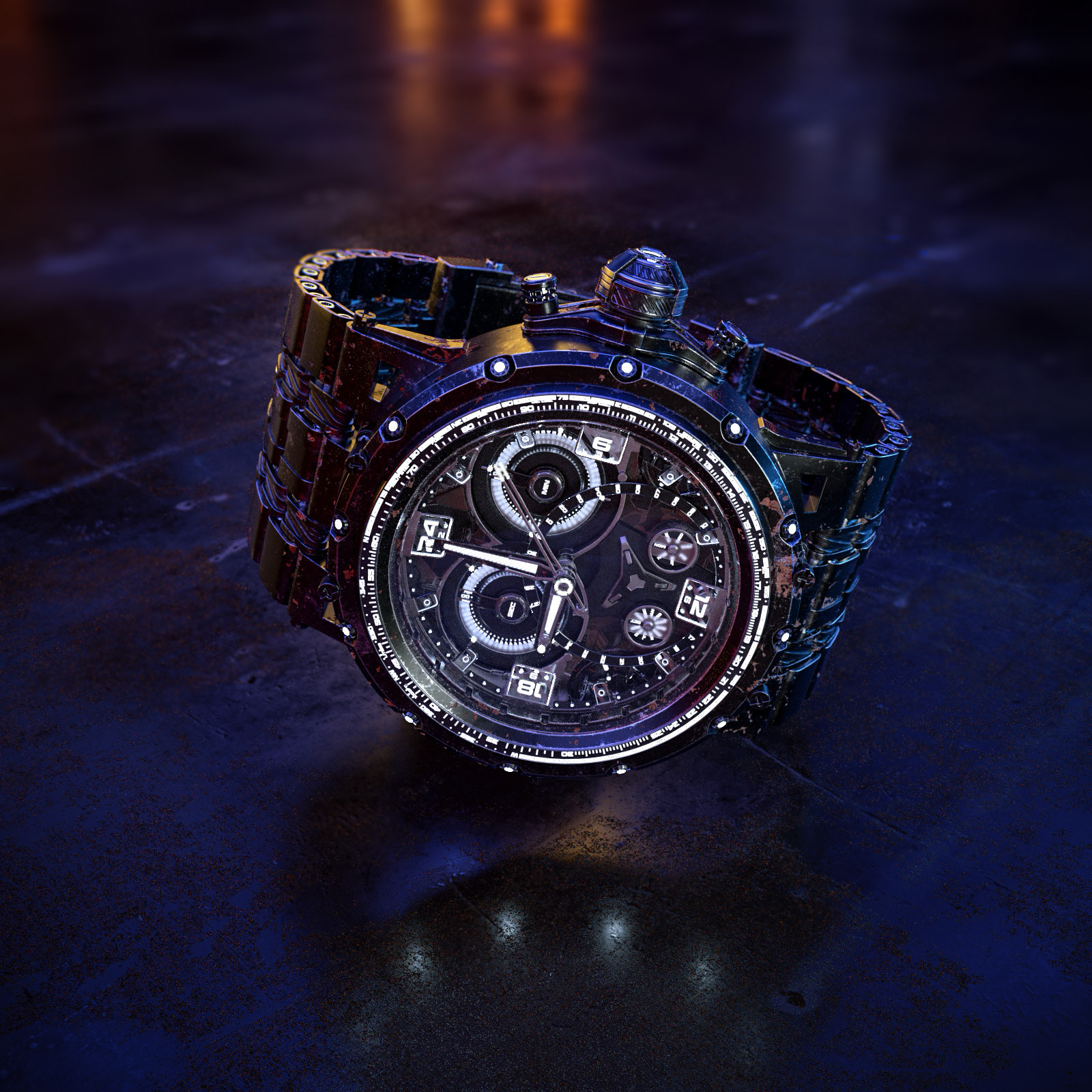 Mechanics，Wristwatch，reactor，