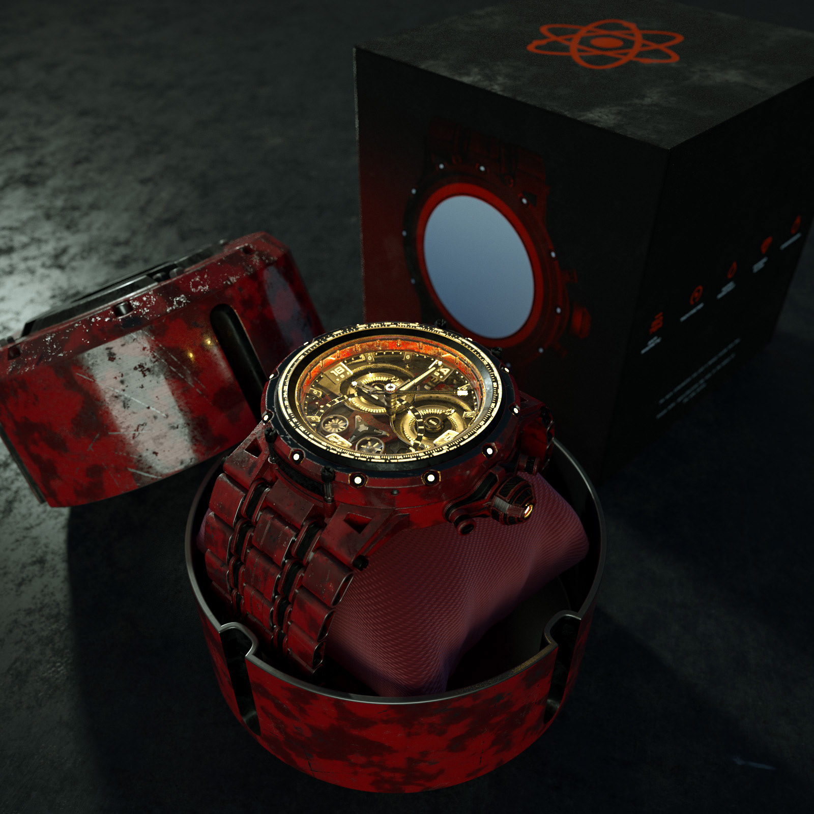 Mechanics，Wristwatch，reactor，