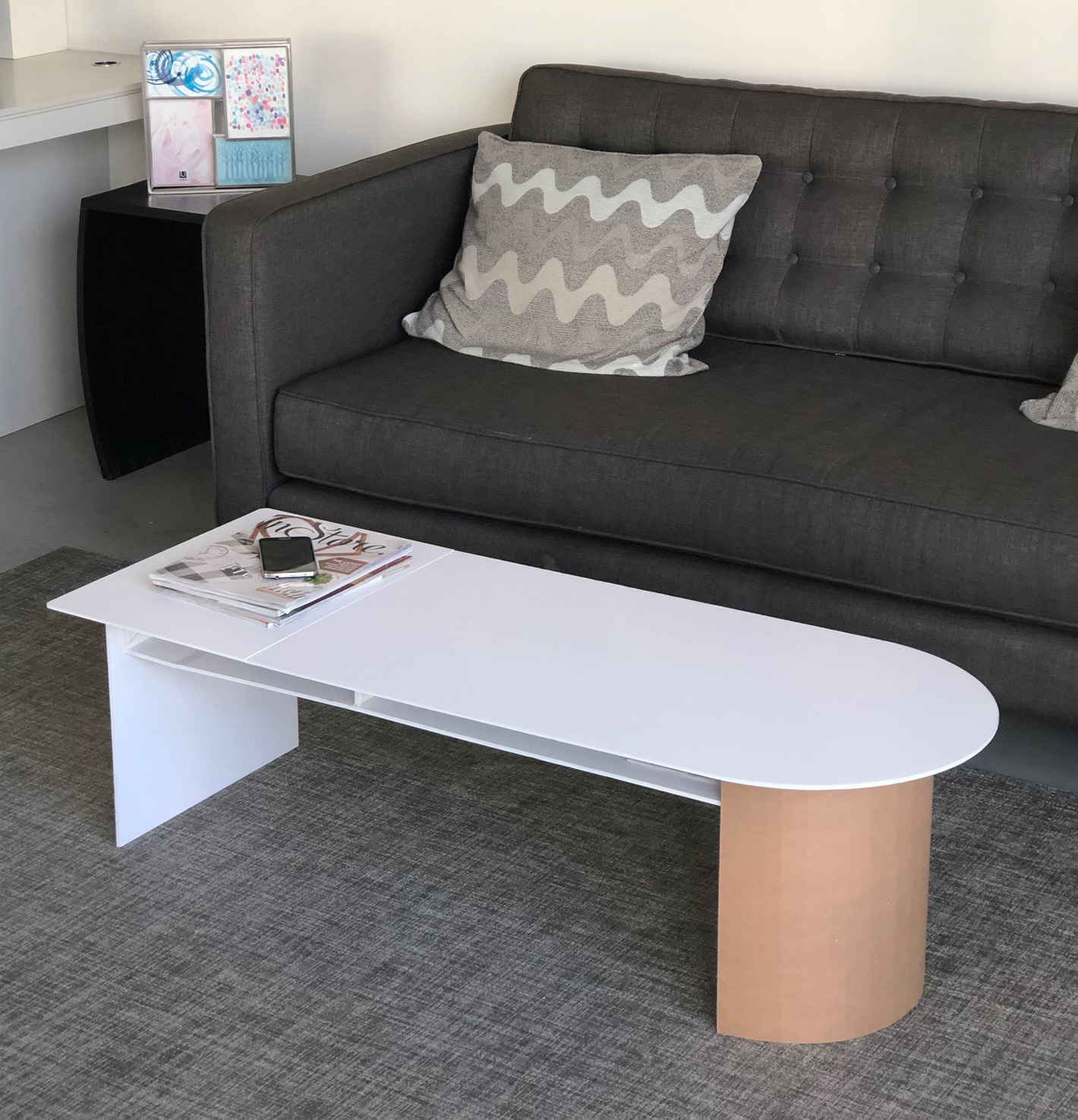 WOODROW coffee table，tea table，woodiness，