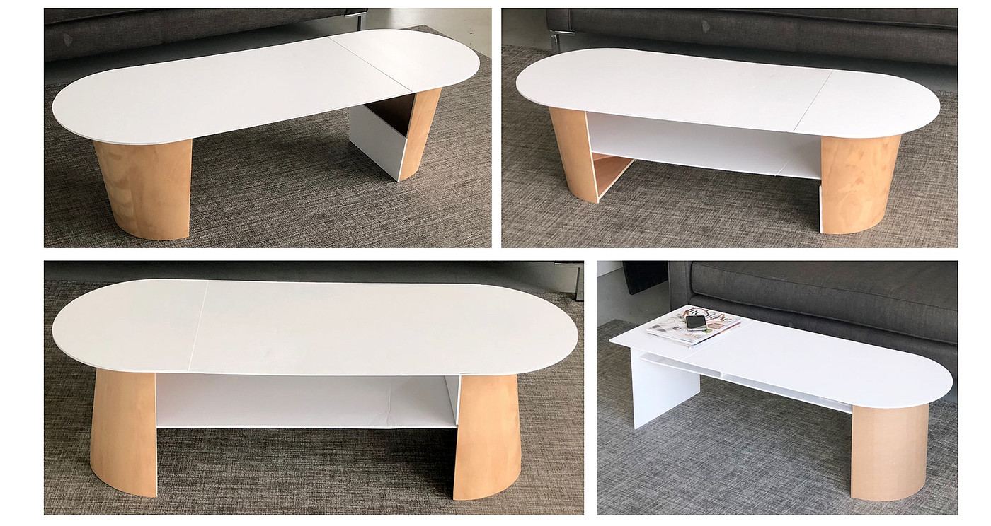 WOODROW coffee table，tea table，woodiness，